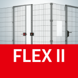 Safety fence system Flex II